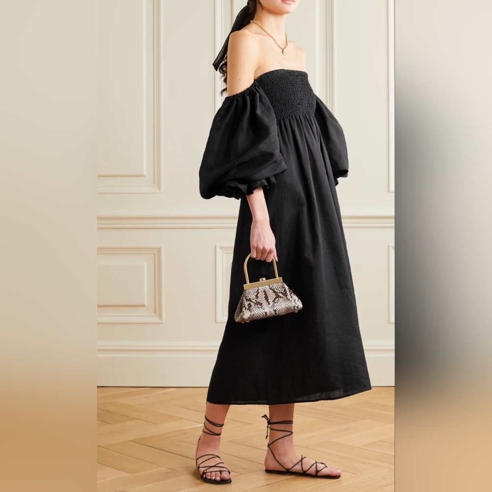 Sleeper Atlanta Linen Dress